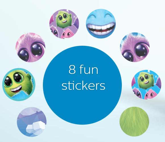 8 fun stickers