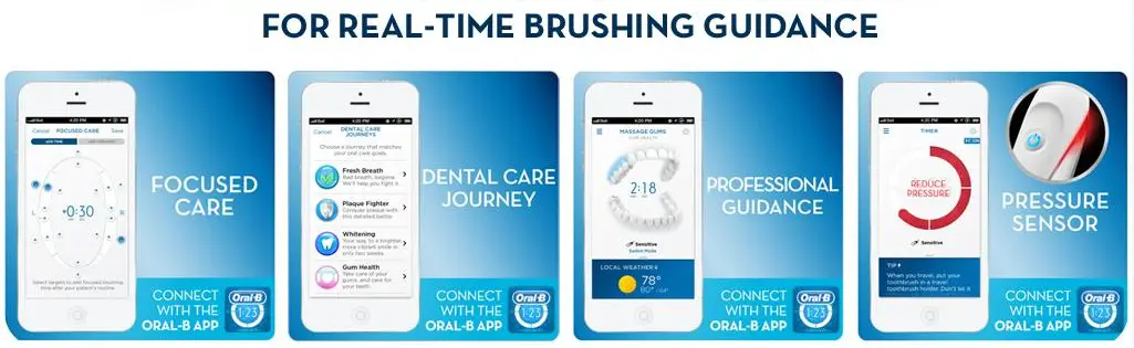 Oral-B real-time brushing guidance