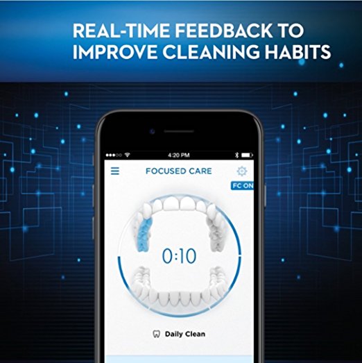 Real time feedback of Oral-B App