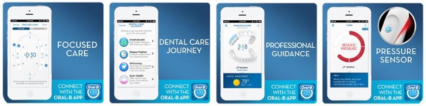 The Oral-B App for personalized brushing routines and daily monitoring