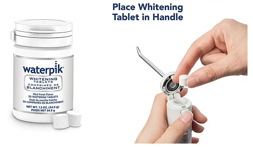 Whitening Water Flosser Refill Tablets of Waterpik